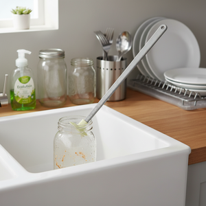 Raschietto ecologico in plastica e Silicone per la pulizia del barattolo di Ecolution scatola di attrezzature per la pulizia del 368 - Product Image 3