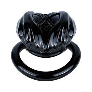 Angel Wing Wearable ABS Penis Cage with <b>Elastic</b> <b>Belt</b> Penis Restriction Device Multiple Rings for Couple Sissy Submission Control - Product Image 5