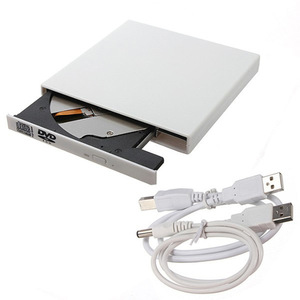 External Dvd Burner <b>Usb</b> Optical <b>Drive</b> White Tray Type For Laptop Desktop All In One Computer - Product Image 2