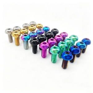 <strong>Factory</strong> Wholesale Button Socket <strong>Head</strong> Titanium Alloy Bolts Colorful <strong>Burnt</strong> Blue for Surron Ultra Bee LBX Light Bee Talaria - Product Image 3