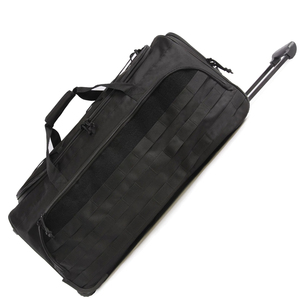 Grande valise de voyage tactique à <span class=keywords><strong>roulettes</strong></span> en nylon de 30 pouces, 100 litres, avec fermeture éclair et système MOLLE - Product Image 1