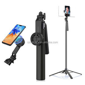 67-inch Telescopic nhôm Selfie Stick 360 xoay không dây từ xa có thể gập lại thiết kế 2kg Khả năng chịu tải <span class=keywords><strong>tripod</strong></span> điện thoại di động - Product Image 1