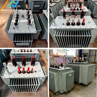 Transformador de Distribución Sumergido en Aceite S11 de 100 kVA, 10 kV/0.4 kV, Trifásico, ONAN, Bobinado de Cobre, IEC60076, Directo de Fábrica OEM