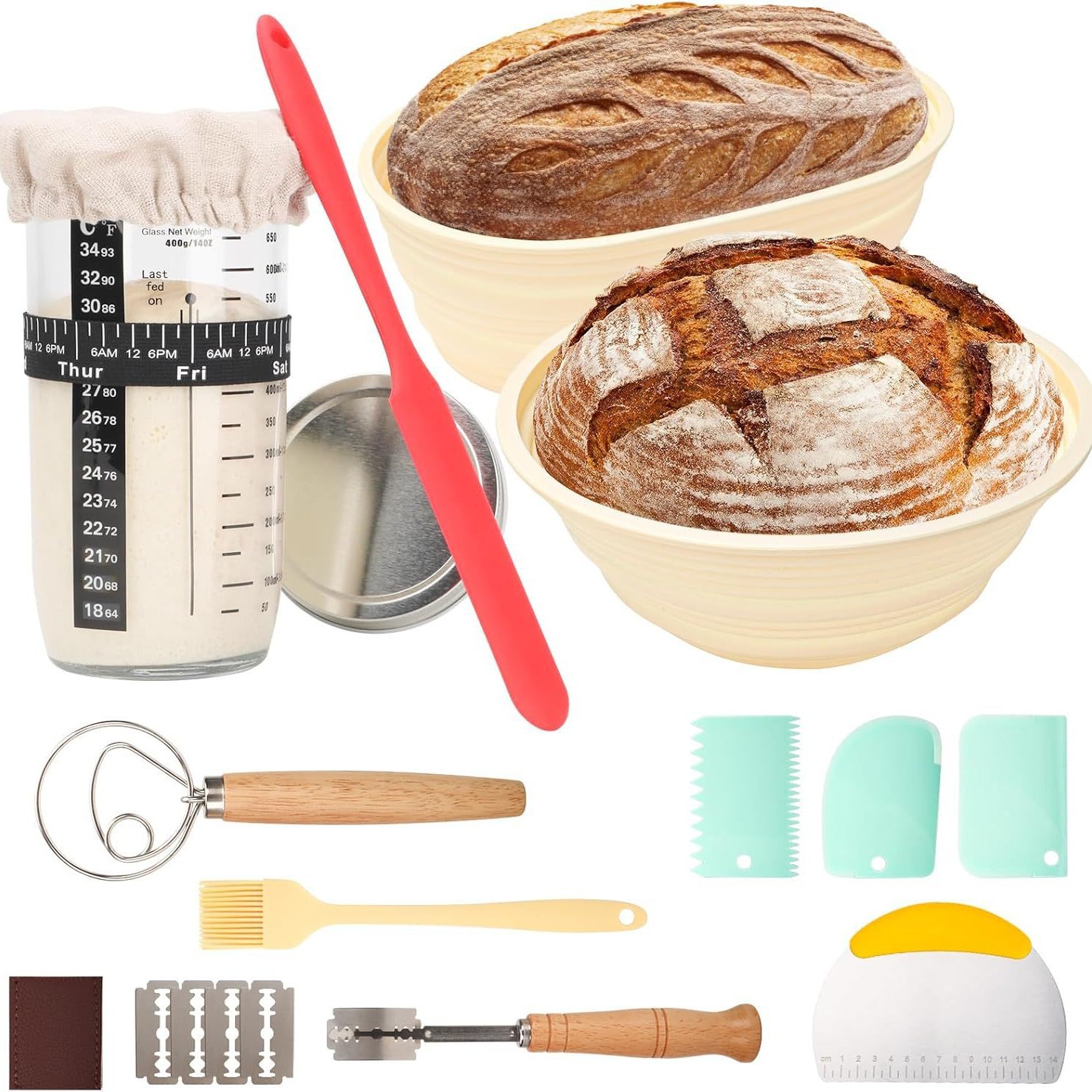 yellow-Fermentation basket set 1
