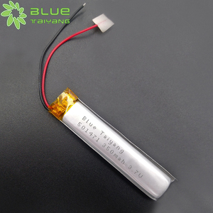 ブルーTaiyang 501471充電式ライオンバッテリー3.7v 350mahポリマーLi Ionバッテリー - Product Image 3