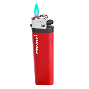 Lighter Factory Wholesales supplier Disposable Refillable Feuerzeug Lighter Cigarette butane Gas Flint Lighter