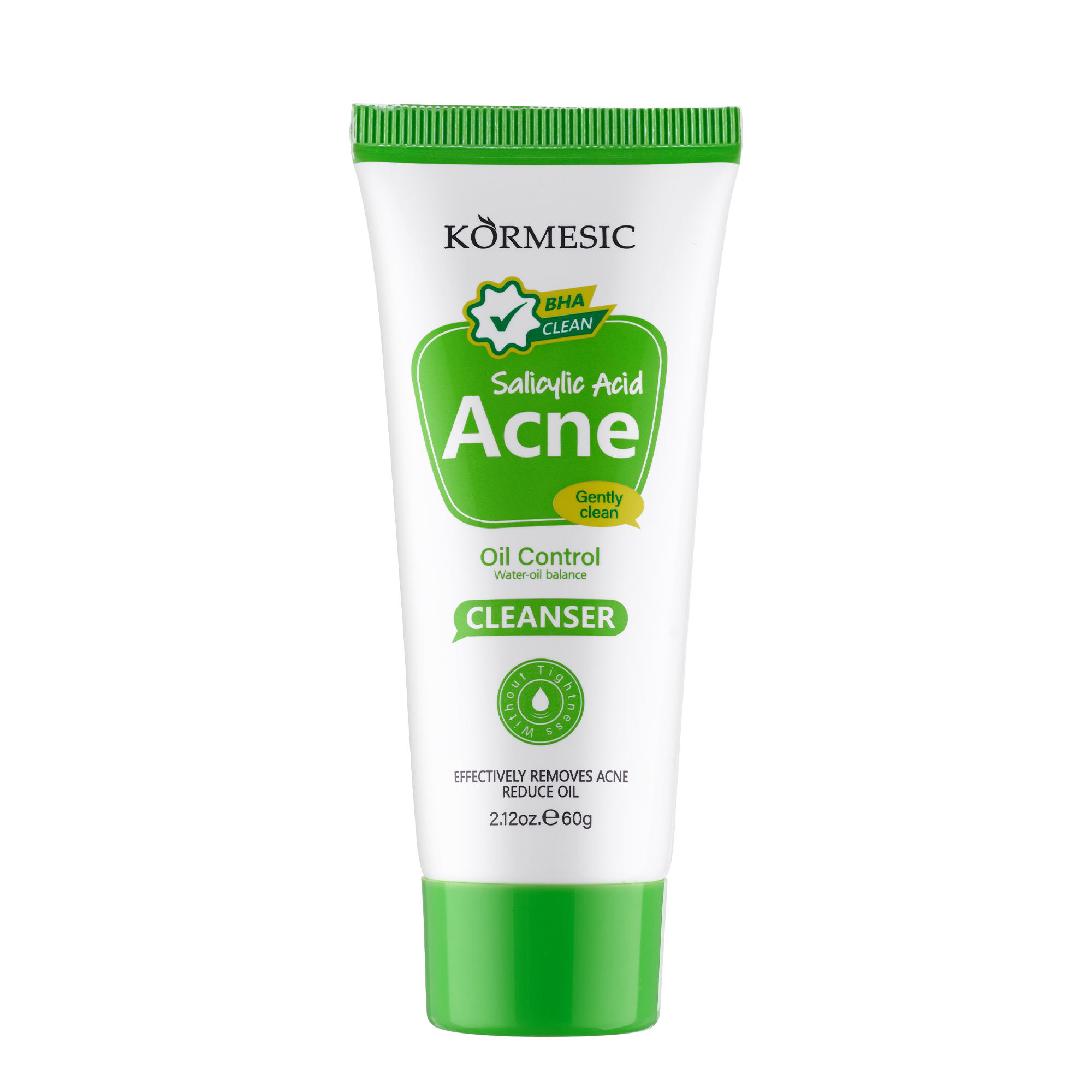 KORMESIC นมทำความสะอาดผิวหน้าสูตรกรดซาลิไซลิก ลดสิว GB 60 กรัม