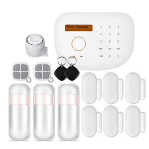 {Fabricante} Sistema de Seguridad Inteligente para el Hogar, Alarma Antirrobo Inalámbrica GSM con Sensor de Humo y Fuego, Económico - Product Image 1