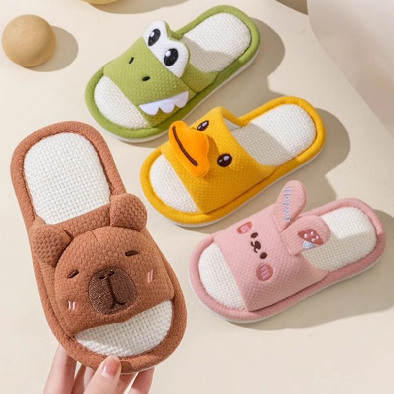Wholesale Linen Slippers for Women Breathable