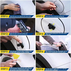 Équipement de débosselage de véhicule avec PDR Machine <span class=keywords><strong>magnétique</strong></span> sans peinture 110V/220V Induction Dent Repair Hotbox - Product Image 5