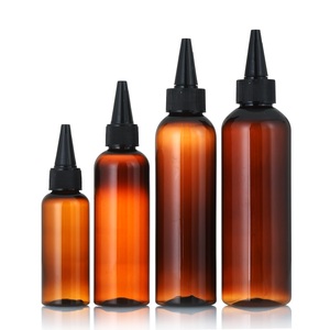Bán Sỉ 1Oz 2Oz 4Oz 8Oz Vòi Phun Dầu Lông Nhọn Bằng Nhựa Cho Thú Cưng Chai Bóp Keo Với Nắp Xoắn Ống Nhỏ Giọt Phân Phối - Product Image 2
