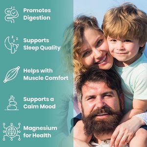 OEM Vegan citrato di magnesio integra capsule di citrato di magnesio con vitamina B6 e L-teanina <span class=keywords><strong>per</strong></span> il supporto costipazione del sonno - Product Image 6