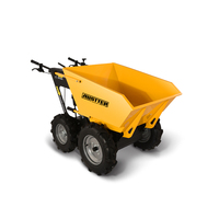 AUSTTER 250kg Mini Camion Dumper Compact Essence Brouette Avec Briggs & Stratton / Ducar / Lifan / Loncin / Rato Essence Engi