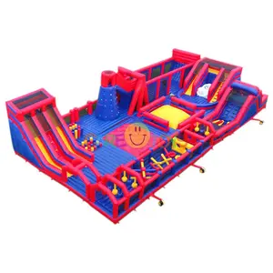 Custom Outdoor Indoor Springkasteel Opblaasbaar Themapark Grote Kinderen Spelen Spel Opblaasbare Speeltuin Centrum Bounce House Park