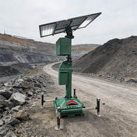 Panneaux solaires à haute fiabilité, tour d'éclairage à énergie solaire, tour d'éclairage solaire pour l'éclairage du désert