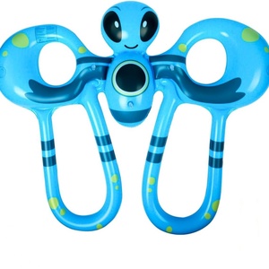PVC Inflatable Swim Vest 115*90 CM Swim Ring <b>Pool</b> Float and Adjustable Safety Buckle with 3 Air Chambers for Swim Trainers - Product Image 1