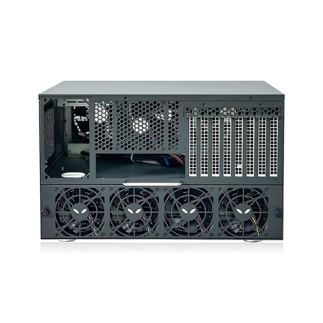 Hot Selling JMCD 12S4-1 4U 6U Rack-mounted 12-bay NAS  Server Chassis GPU  AI Rack Internet Cores Nas Storage Server