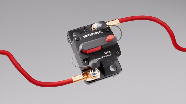 Interruttore Automatico Con Fusibile Di Ripristino Per Auto E Barche - DC 12V-24V - Protezione Impianto Audio - Foto 4