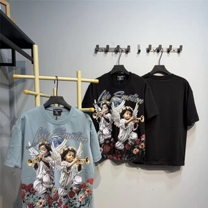 Popular <strong>brand</strong> MIX EMOTION large print small design <strong>rock</strong> and roll European and American men's short-sleeve T-shirt - Product Image 5