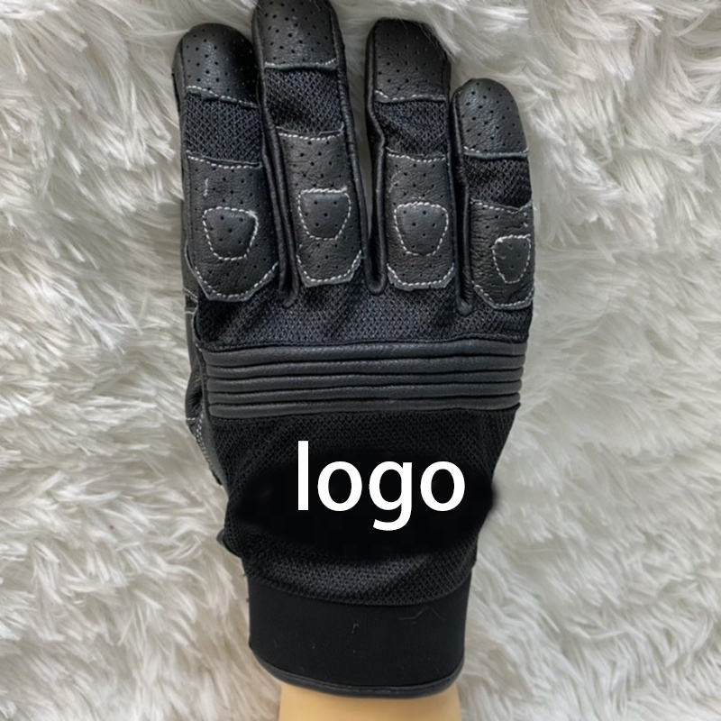 Toprincess17 новейший дизайн кожаные мотоциклетные гоночные перчатки водонепроницаемые дышащие перчатки