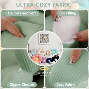 Bantal Dekoratif & Lempar Bunga Berbentuk Bantal Lempar Bantal Pantat Bunga Bantal Lantai, Bantal Tempat Duduk - Product Image 6