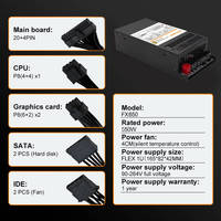 Flex 1U Modular 550W PSU PC Fuente de alimentación conmutada para Desktop Mini Pc Case