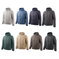 Manteaux d'hiver, veste imperméable et confortable, veste matelassée pour homme, veste anti-froid avec capuche L1107
