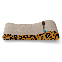 Griffoir pour chat en carton haute densité, forme d'os moderne, durable
