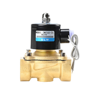 Vanne solénoïde en cuivre massif 2W, 3/4 pouces, AC220V, pour eau et gaz, température normale - Product Image 5
