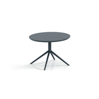 Table basse en bois minimaliste moderne avec petits pieds en métal Mobilier de bureau de salon de luxe pour salle d'attente Prix d'usine