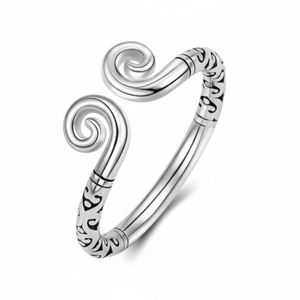 Vendita calda Trending Fashion anelli da Cocktail per ragazze serpente fiore Punk Boho gioielli minimalisti intarsio amante numero all'ingrosso - Product Image 1