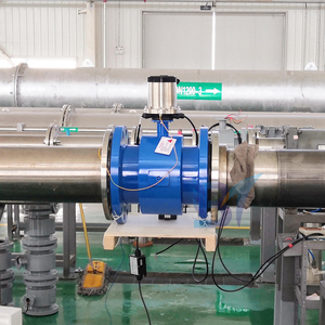 Dn100mm chống axit pin-Powered điện từ lưu lượng kế - Product Image 6