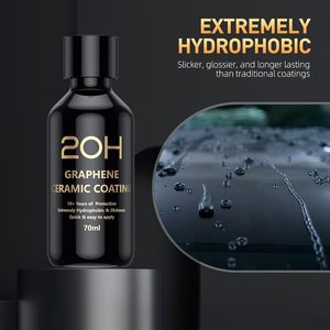 GZDY Version Avancée 20h Revêtement Céramique au Graphène Auto-Réparateur Anti-Rayures Hydrophobe Technologie UV Track Entretien Automobile 12 Ans - Product Image 3