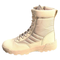 Bottes de randonnée et d'entraînement pour hommes, ultra-légères, respirantes, à tige haute, pour le désert