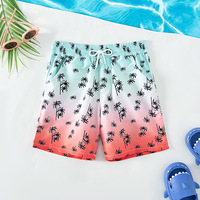 Shorts d'été imprimés pour homme, en nylon/polyester imperméable, décontractés, pour la plage, les vacances en bord de mer et le surf, avec cordon de serrage