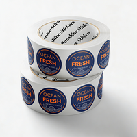 Étiquettes adhésives en papier artistique imperméable personnalisées Jinyu pour bougies et cosmétiques, directement de l'usine