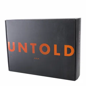 Trống Nhãn Hiệu Tùy Chỉnh Carton Làm Việc Trang Chủ Quần Áo Sang Trọng Bao Bì Giấy Hộp Quà Tặng Để Đóng Gói - Product Image 1