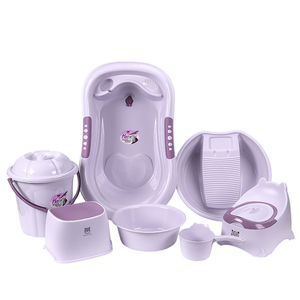 Ensemble de <span class=keywords><strong>baignoire</strong></span> pour bébé 7 pièces/ensemble, prix de gros, un cadeau spécial et attentionné pour votre ange, à prix abordable - Product Image 3