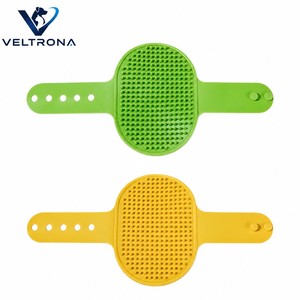 <span class=keywords><strong>Brosse</strong></span> de toilettage pour chat avec sangle en silicone, coussin de grattage à poils coniques, pour l'élimination des poils, protection d'angle, 4 couleurs, 40g - Product Image 1