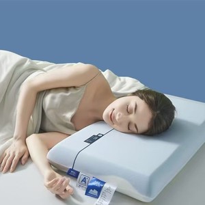 Dual Core Zero Pressure Memory Foam <b>Pillow</b> Core Pro Slow Rebound Rectangle <b>Neck</b> Support For Home Hotel Student Use - Product Image 1