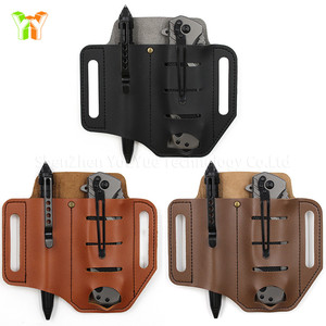 Ngoài trời dao Bìa Túi PU da gấp dao bao bì trường hợp công cụ thiết lập EDC Kìm bao kiếm Pouch thịt nướng sử dụng OEM/ODM - Product Image 3