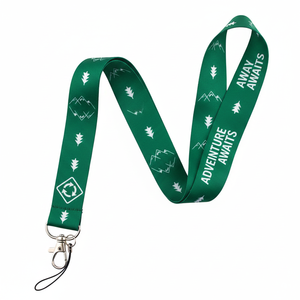 Personalized Custom Logo Dye Sublimation Lanyard Screen Printed Polyester Woven Festival Lanyard for Student