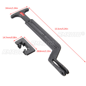 1/2 ชิ้นก้านปลดล็อคฝากระโปรงหน้าเครื่องยนต์ 3B0823593 สำหรับ VW Passat B5 B5.5 1998 1999 2000 2001 2002 2003 2004 - Product Image 6