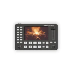 Sélecteur d'enregistreur de mélangeur vidéo en direct avec commutateur de diffusion de contrôle de caméra PTZ