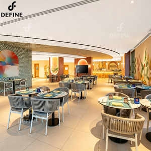 Meubles de <span class=keywords><strong>restaurant</strong></span> de haute qualité, modernes, pour café, boutique, salle à manger commerciale, hôtel 5 étoiles, ensembles de tables et chaises de <span class=keywords><strong>restaurant</strong></span> - Product Image 6