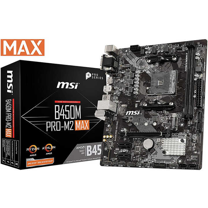 MSI B450M PRO + Ryzen 5 2400G + 16GB メモリ