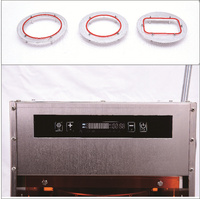 Scelleuse électrique semi-automatique en acier inoxydable pour conteneurs en aluminium, machine de thermoscellage pour emballages en papier et en bois, qualité alimentaire
