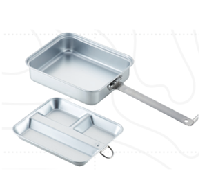 Boîte à lunch tactique DF en aluminium 800ml 1000ml pour le camping, le bureau et les ports - Product Image 1