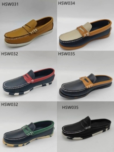ZYF, Zapatos Marrones Tipo Penny para Niños Pequeños, Estilo Casual, Hechos a Mano, Minimalistas, Modelo HSW033 - Product Image 6
