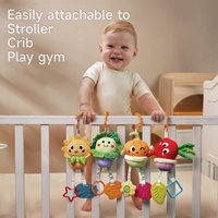 Tumama enfants poussette jouet suspendu en peluche légume bébé berceau anneau de dentition jouet sensoriel doux bébé lit Mobile siège de voiture peluche hochet jouets